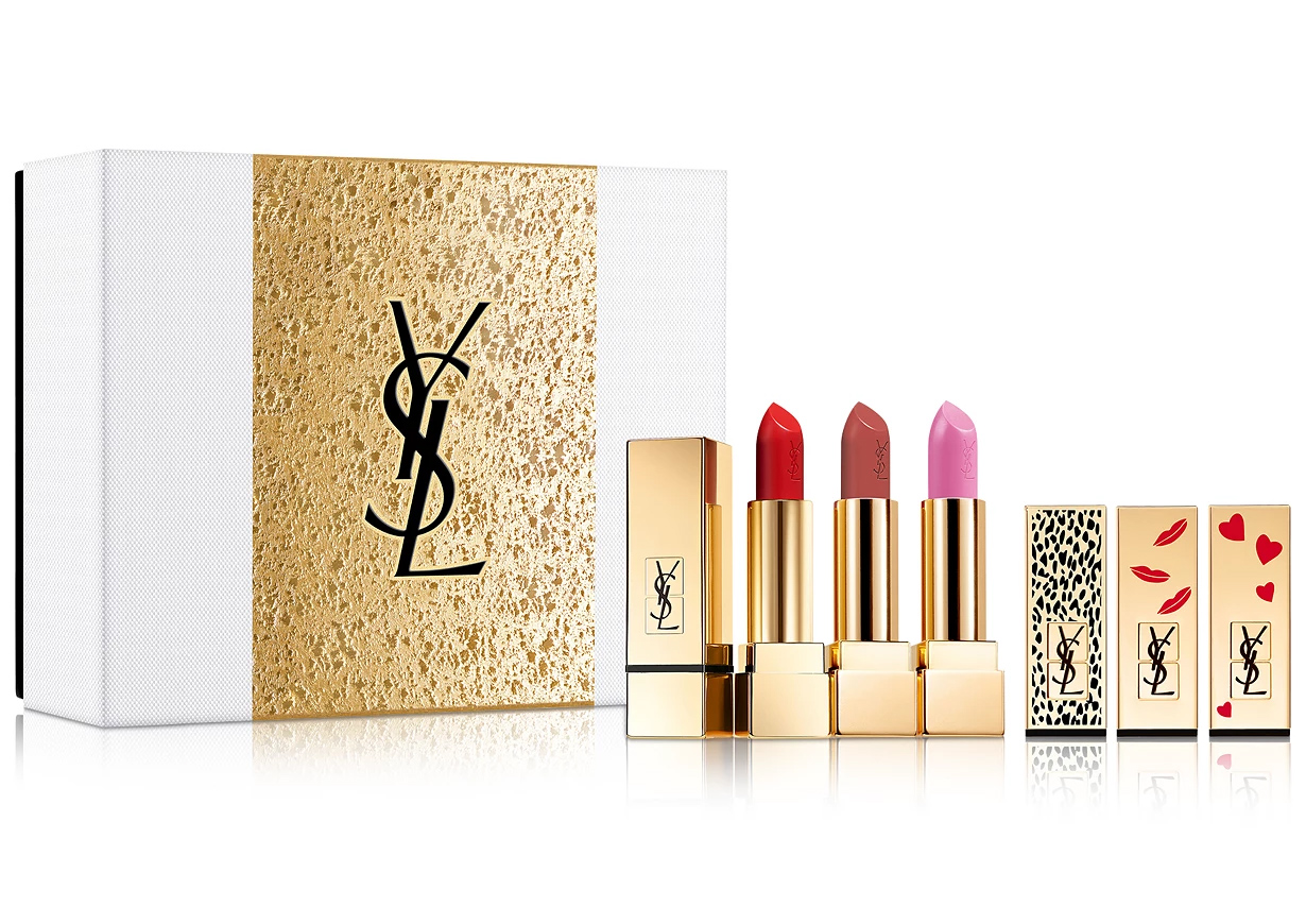 Yves Saint Laurent Rouge Pur Couture Satin Lipstick Set | News